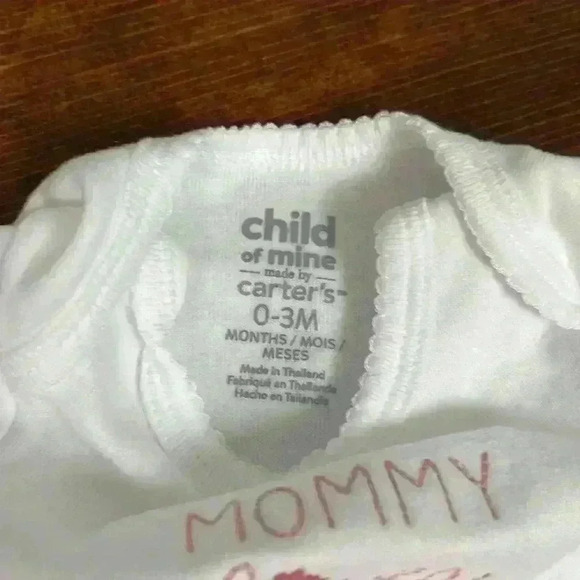 Baby Girl Outfit | 0-3 Month Onesie and Pant Set - Picture 3 of 8